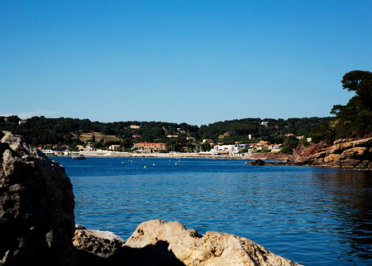 Villa Antoine Appartement Rdj Vue Mer Clim Wifi Parking Plage 50M La Garonne لو براديت المظهر الخارجي الصورة